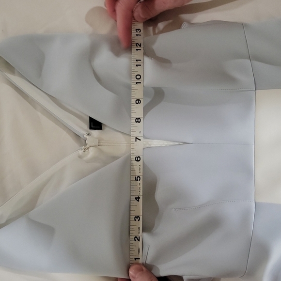 Robert Rodriguez Blue and White Neoprene Dress EUC - Picture 9 of 9